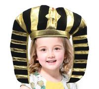 Egyptian Headpiece for Men - Egyptian Head Accessories | Halloween Unisex Cosplay for Student Children Festival Stage Performance Dress Up