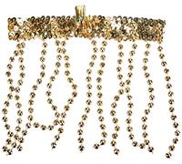 Egyptian Headress Beaded Accessory for Ancient Egypt Fancy Dress