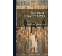 Egyptian Hieratic Texts; 1: 1