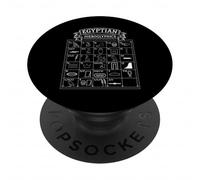 Egyptian Hieroglyphics Ancient Egypt Alphabets PopSockets Adhesive PopGrip