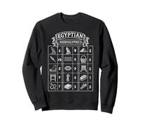 Egyptian Hieroglyphics Ancient Egypt Alphabets Sweatshirt