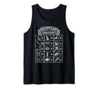 Egyptian Hieroglyphics Ancient Egypt Alphabets Tank Top