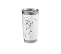 Egyptian Hieroglyphics - Ancient Egypt Thoth Stainless Steel Insulated Tumbler