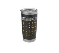 Egyptian Hieroglyphics I Egyptians Gods Ra ABC Alphabet Stainless Steel Insulated Tumbler