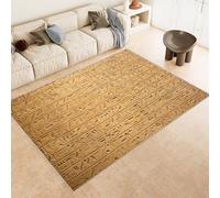 Egyptian Hieroglyphs Floor Mat 50x80cm Ancient Egypt Area Rug Soft Low-Pile Bathroom Rugs Washable Non-Slip Carpet for Living Room Bedroom Kitchen Entrance Sofa Floor Indoor Home Decor 2R2408