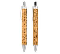 Egyptian Hieroglyphs Or Ancient Egypt Letters Blue Retractable Ballpoint Pen 0.5mm Fine Point Work Pen Quick Dry Smooth Write Pens