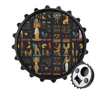 Egyptian Hieroglyphs Pharaohs Pattern Bottle Opener/Refrigerator Magnetic Stick Photos Notifications Or Reminders Portable Decorative Gifts