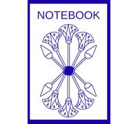 Egyptian Lotus Flower Notebook , Elegant Blue Lotus Journal for Writing and Note-Taking | 6x9 Inches, 110 Lined Pages | Unique Gift for Women, Men, Students, and History Lovers