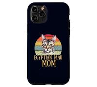 Egyptian Mau Cat Mom Funny Retro Pet Lover & Owner Case for iPhone 11 Pro