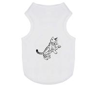 'Egyptian Mau Cat Playing' Pet Dog/Cat T-Shirt (PT00126067)