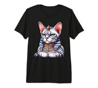 Egyptian Mau Cat x Pharaoh Sphinx Premium T-Shirt