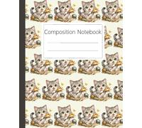 Egyptian Mau Composition Notebook for Cat Lovers and Pet Owners with Cute Kitten Patterns: A Lovely Aesthetic Journal for Students and Writers who Adore Beautiful Spotted Feline Art