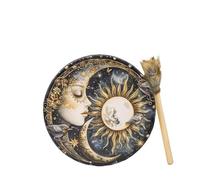 Egyptian Music Drum With Beautiful Painting Percussion Musical Instrument Accompaniment(Sun Moon Muse)