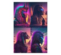 Egyptian Mythology Art Artistic Jigsaw Puzzle for Adults, 1000 PCS