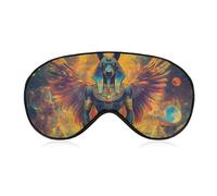 Egyptian Mythology God Sleep Mask Lightweight Blindfold Eye Mask with Adjustable Strap for Men Women