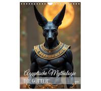 Egyptian mythology - gods, heroes and monsters UK-Version (Wall Calendar 2026 DIN A4 Portrait), CALVENDO 12 Month Wall Calendar