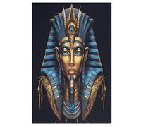 Egyptian Mythology Jigsaw Puzzles for Adults 1000 Piece for Kids Woodenboard Puzzle Family Decoration （78×53cm）