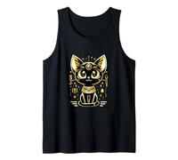 Egyptian Mythology Raffia Goddess Bastet Tank Top