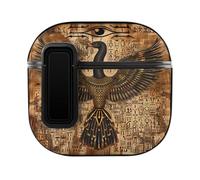 Egyptian Papyrus Depicts The Eye of Horus Case Compatible with AirPods 4 Hard Earphone Case Protective Cover