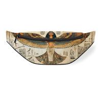 Egyptian Papyrus Waist Bag Pack for Women Men Kids Girls Boys Fanny Pack Bumbags Pouch Purses Belt Bag for Travel Sport Running