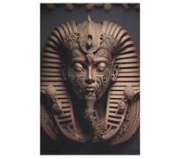 Egyptian Pharaoh 1000 Piece Jigsaw Puzzles for Adults Wooden Puzzle Challenging Game Family for Gifts 78×53cm
