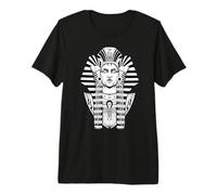 Egyptian Pharaoh Ankh Blackwork Premium T-Shirt