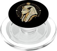 Egyptian Pharaoh Constellation Cosmic Ancient Mystery PopSockets PopGrip for MagSafe