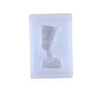 Egyptian Pharaoh for Head Charms Making Molds for Creative Portrait Pendant Making Mold Crystal Epoxy Resin Jewelry Cast Art Craft