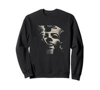 Egyptian Pharaoh King Tutankhamun Ancient Egypt Portrait Sweatshirt