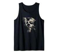Egyptian Pharaoh King Tutankhamun Ancient Egypt Portrait Tank Top