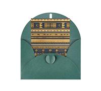 Egyptian Pharaonic Frescoes Greeting card, blank inner page, includes envelope, 10cm x 15cm.