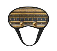 Egyptian Pharaonic Frescoes Sleep Mask Soft Eye MaskBlindfold Eyeshade Smooth Comfortable Eye Cover with