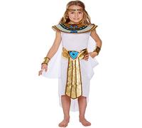 Egyptian Princess Kids Childrens Girls Cleopatra Nile Queen Fancy Dress Up Costume Halloween Book Week Outfit (10-12 years)
