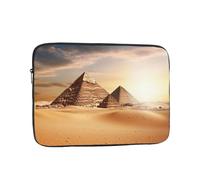 Egyptian Pyramid in Desert Laptop Sleeve for Women Men, 10 Inch Waterproof Laptop Bag Lightweight Notebook Computer Cover Bag