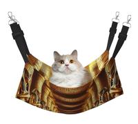 Egyptian Pyramid Temples Printed Pet Hammock - Sleeping Hammock For Cats, Rabbits, Ferrets, Puppies, Small Animals
