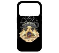 Egyptian Pyramids Aliens UFO Ancient Egyptian Mythology Case for iPhone 17 Pro