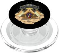Egyptian Pyramids Aliens UFO Ancient Egyptian Mythology PopSockets PopGrip for MagSafe