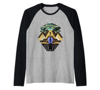Egyptian Pyramids Aliens UFO Ancient Egyptian Mythology Raglan Baseball Tee