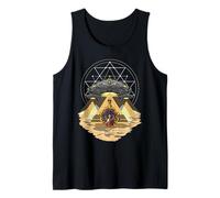 Egyptian Pyramids Aliens UFO Ancient Egyptian Mythology Tank Top