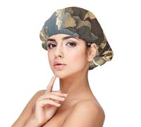 Egyptian Pyramids Satin Bonnet Silk Bonnet, Hair Bonnet For Sleeping, Soft Double Layer Silk Sleeping Cap Hair Wrap For Women Natural Curly Braided Long Hair