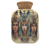 Egyptian Queen Beige tag3 Hot Water Bottle with Cover for Pain Relief tag1 for tag2, 1L
