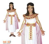 Egyptian Queen Girls Fancy Dress Ancient Egypt Princess Cleopatra Kids Costume