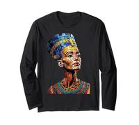 Egyptian Queen Nefertit - Ancient Egypt Gods Long Sleeve T-Shirt