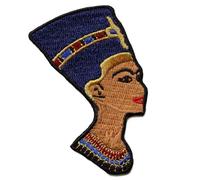 Egyptian Queen Nefertiti Patch Logo Iron On Embroidered