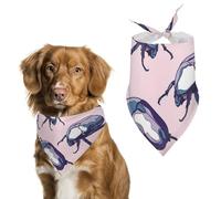 Egyptian Scarab Insect Pet Bandana Dogs Triangle Scarf Cats Handkerchief Puppy Costume