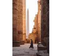 Egyptian temples-Adult 500-Piece Puzzle Toy, Colorful Puzzles for Intelligence 14 years+