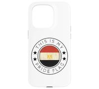 Egyptian This Is My Pride Flag Proud Arab Roots Heritage Case for iPhone 15 Pro
