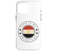 Egyptian This Is My Pride Flag Proud Arab Roots Heritage Case for iPhone 16 Pro Max