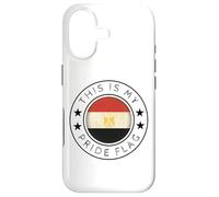 Egyptian This Is My Pride Flag Proud Arab Roots Heritage Case for iPhone 17