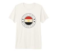 Egyptian This is My Pride Flag Proud Arab Roots Heritage Premium T-Shirt
